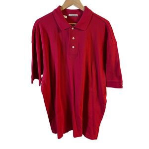 Cutter & Buck Polo Shirt Big & Tall Short Sleeve Red 2XB/2TG‎
